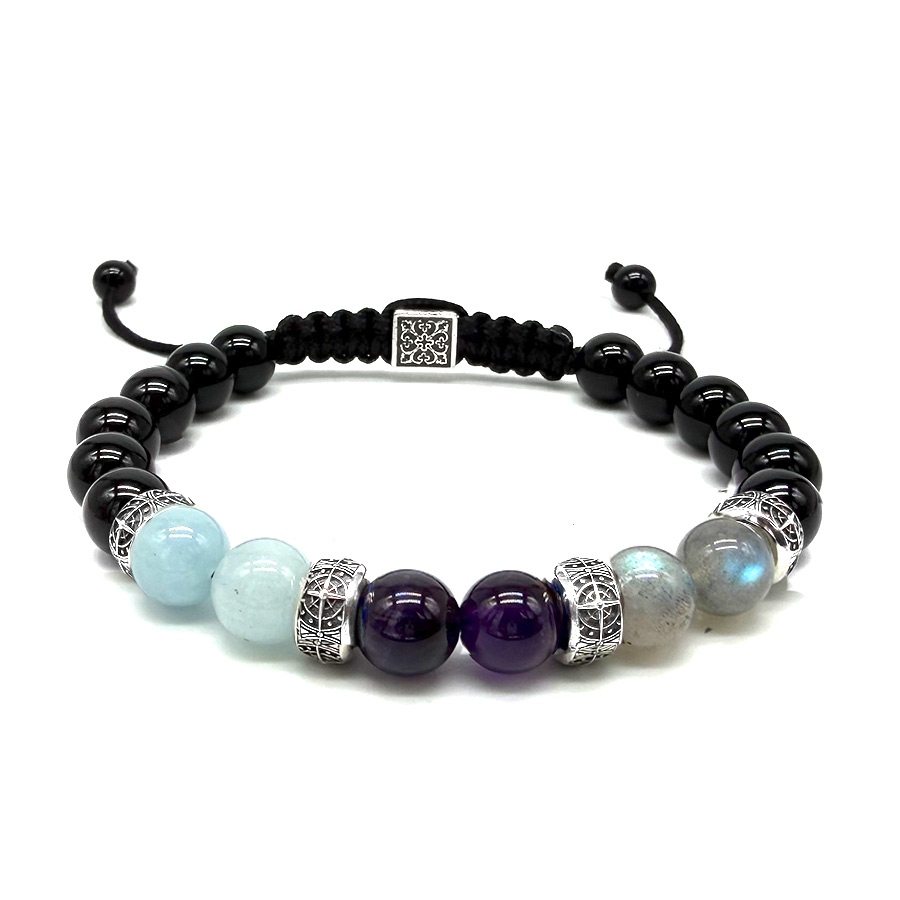 картинка Мужской браслет Водолей от магазина Beadsbrand