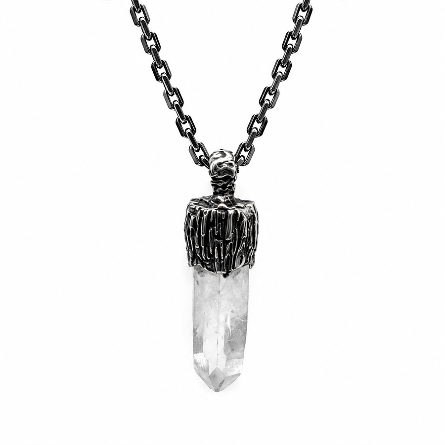 картинка Кулон с камнем Горный хрусталь от магазина Beadsbrand