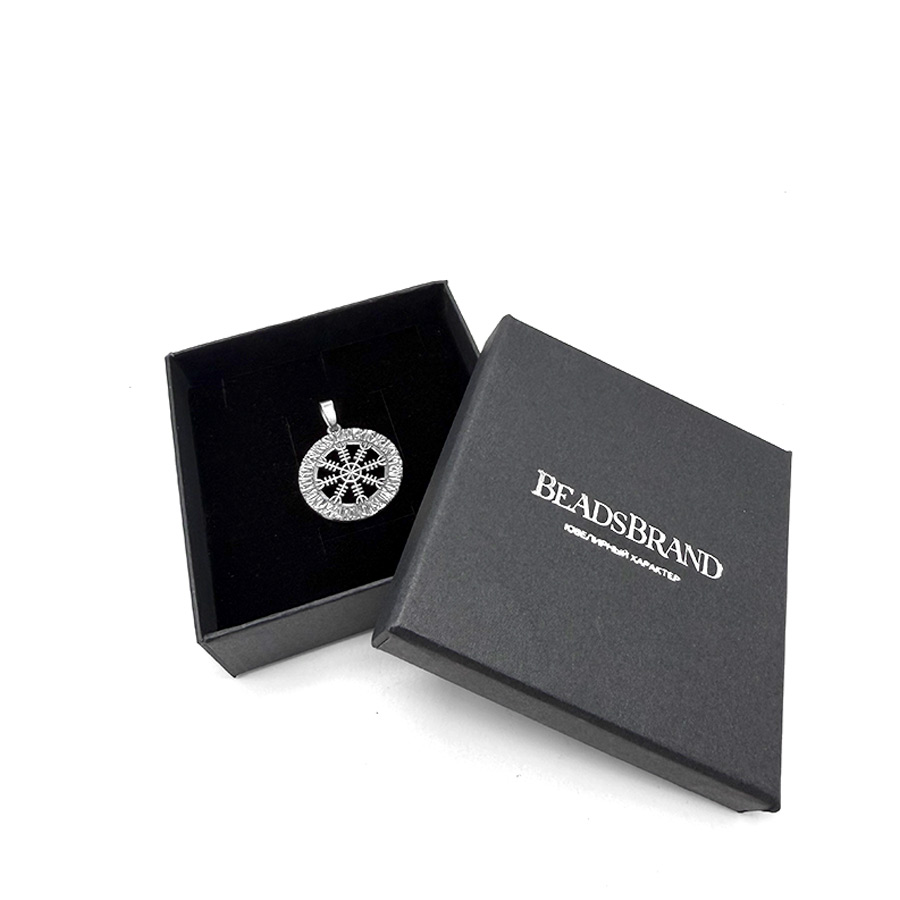 картинка Кулон Шлем ужаса от магазина Beadsbrand