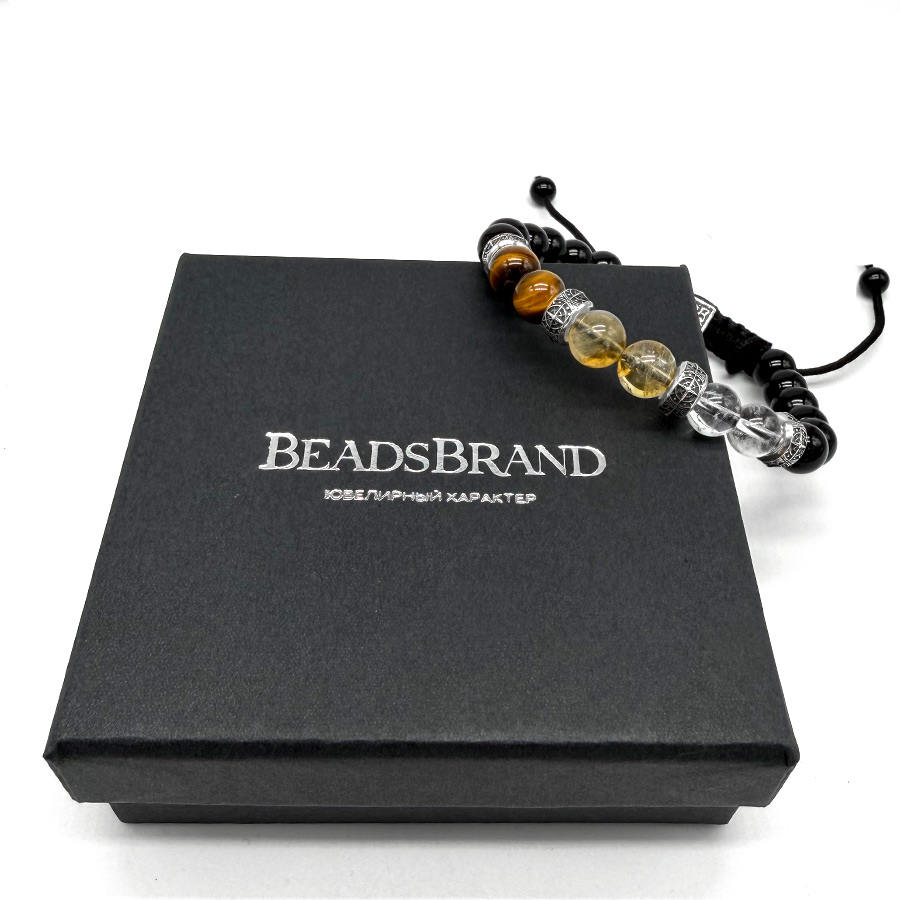 картинка Мужской браслет Близнецы от магазина Beadsbrand