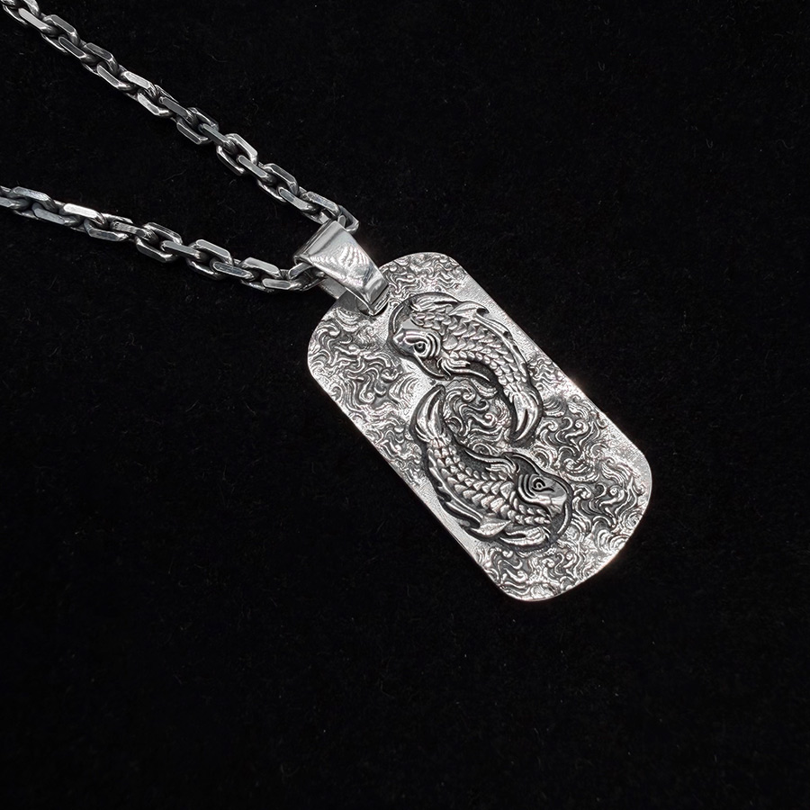 картинка Кулон Карпы кои от магазина Beadsbrand