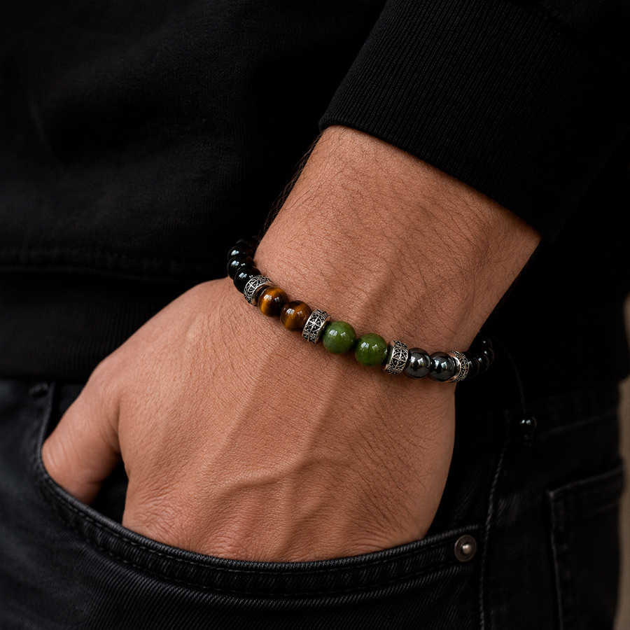 картинка Мужской браслет Телец от магазина Beadsbrand
