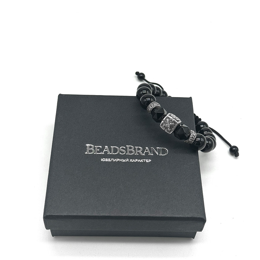 картинка Мужской браслет Материальное благополучие от магазина Beadsbrand