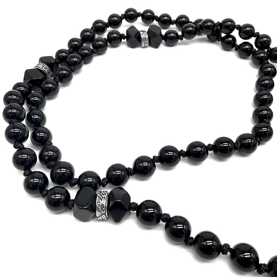 картинка Мужские бусы Агат от магазина Beadsbrand