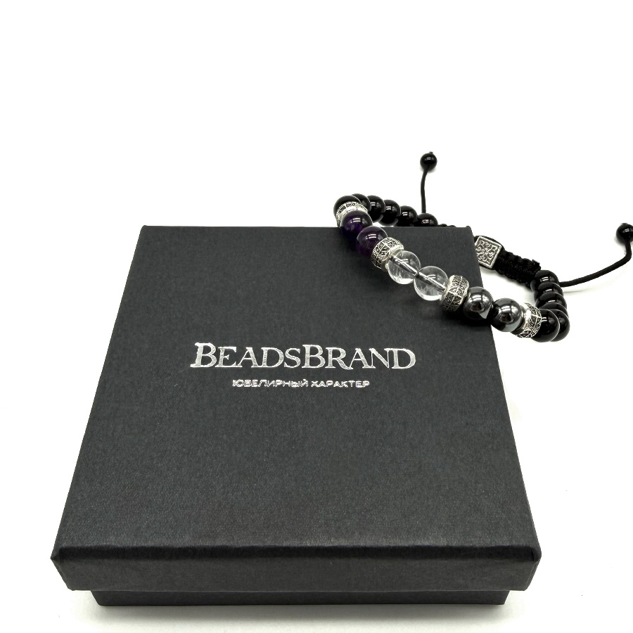 картинка Мужской браслет Рыбы от магазина Beadsbrand