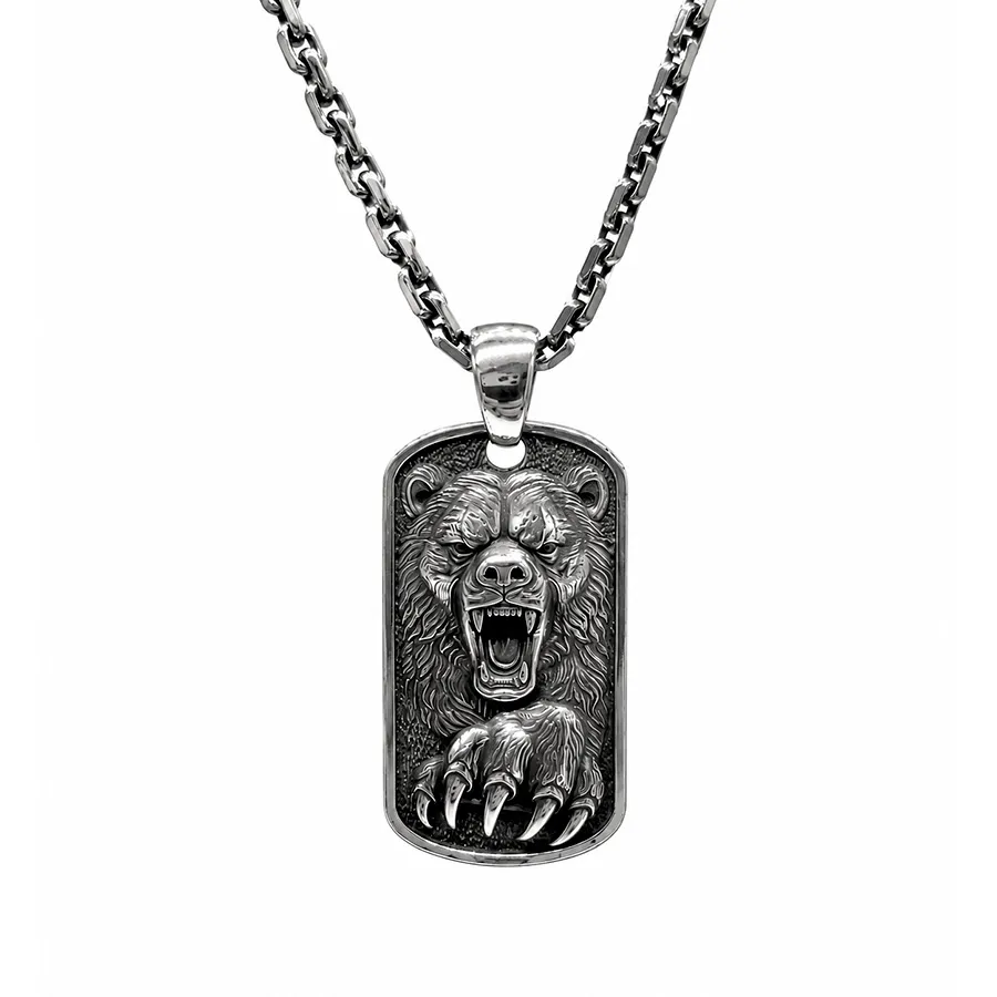 картинка Кулон Медведь от магазина Beadsbrand