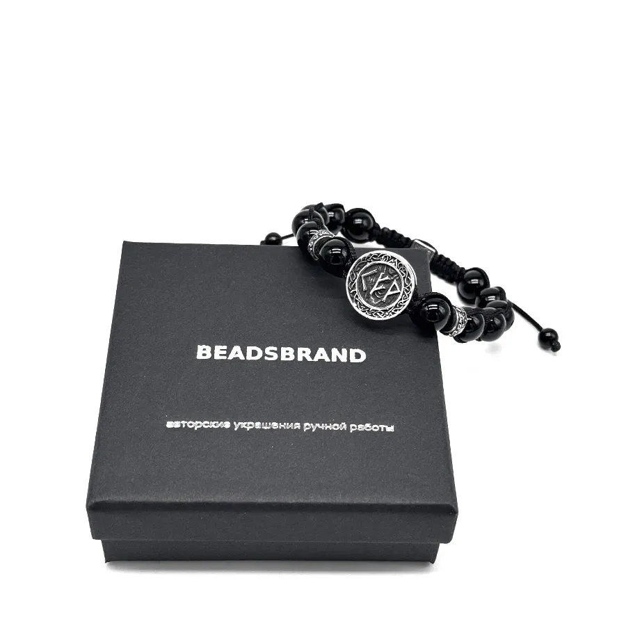 картинка Мужской браслет На удачу от магазина Beadsbrand