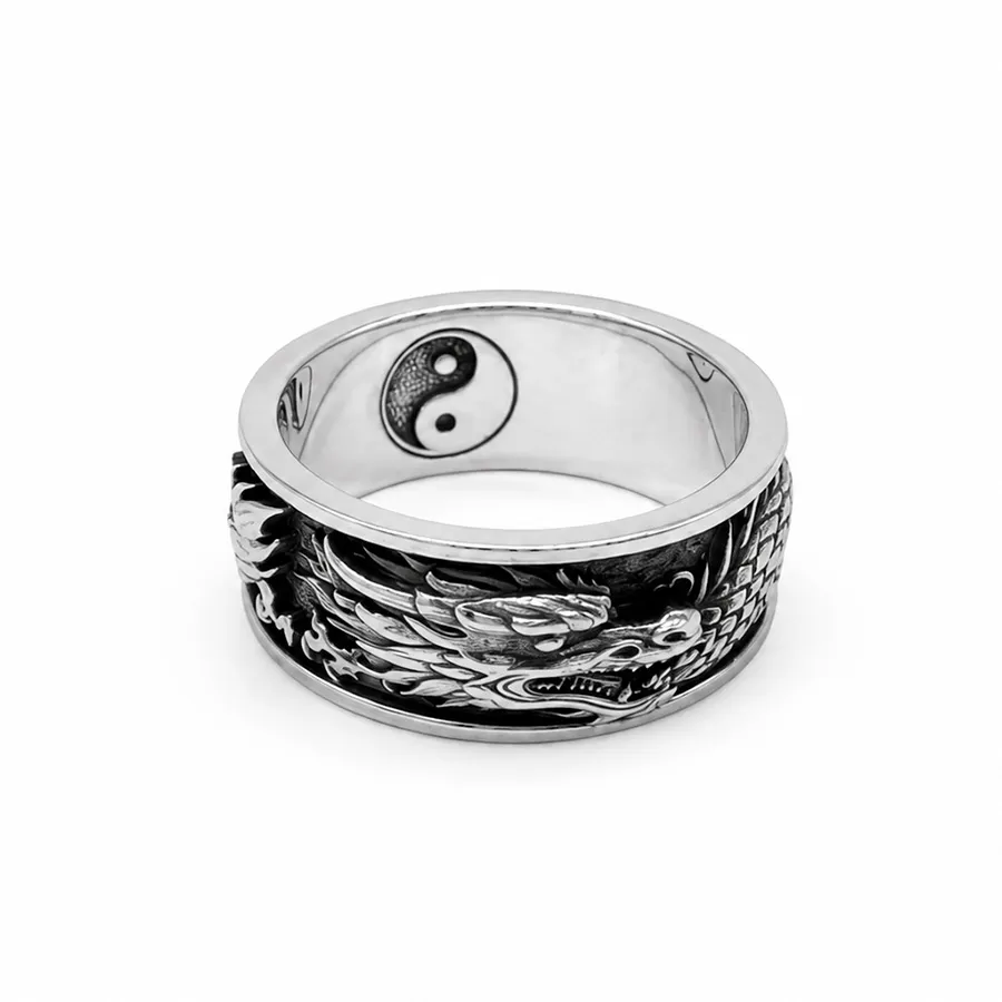 картинка Мужское кольцо Дракон от магазина Beadsbrand