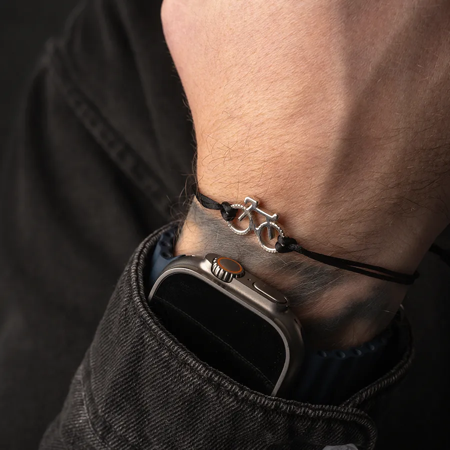 картинка Браслет на нити Велосипед от магазина Beadsbrand
