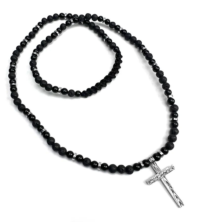 картинка Мужские бусы православные от магазина Beadsbrand