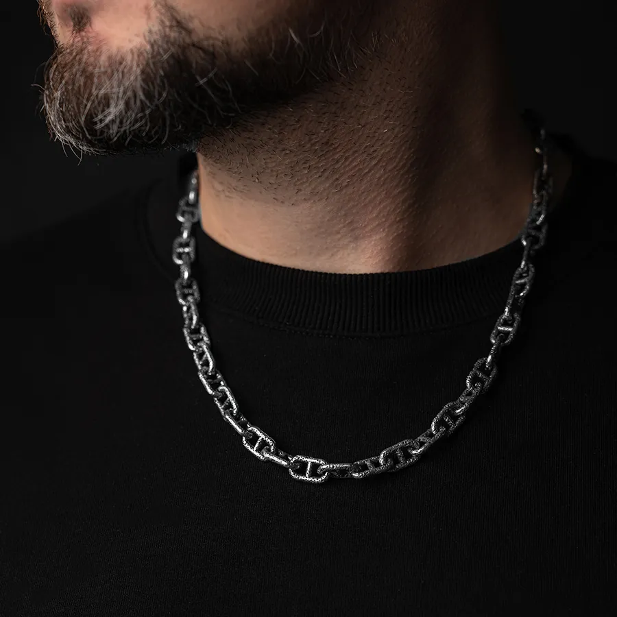 картинка Мужская цепь на шею Метеор от магазина Beadsbrand