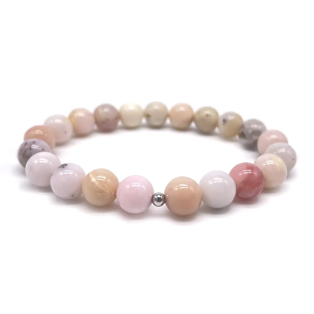 картинка Женский браслет из натуральных камней Опал от магазина Beadsbrand