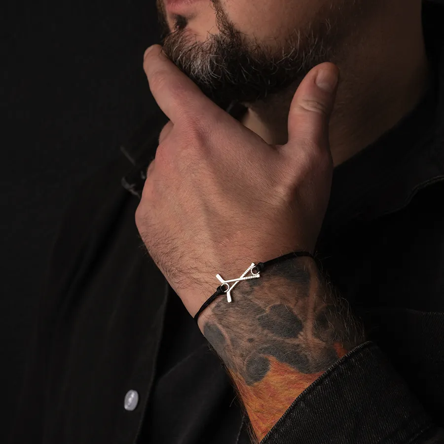 картинка Браслет на нити Хоккей от магазина Beadsbrand