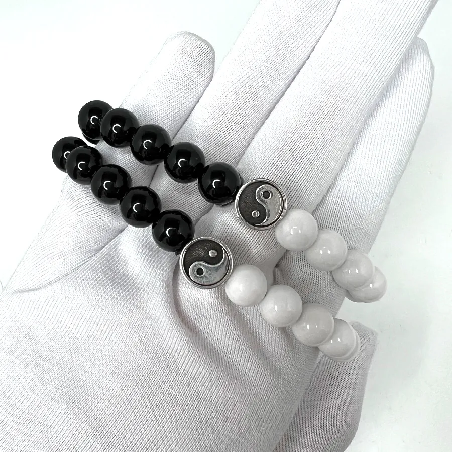 картинка Парный браслет Инь-Янь от магазина Beadsbrand