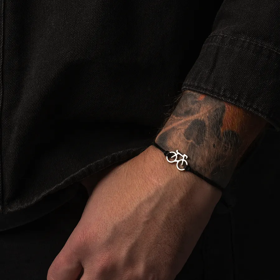картинка Браслет на нити Велосипед от магазина Beadsbrand