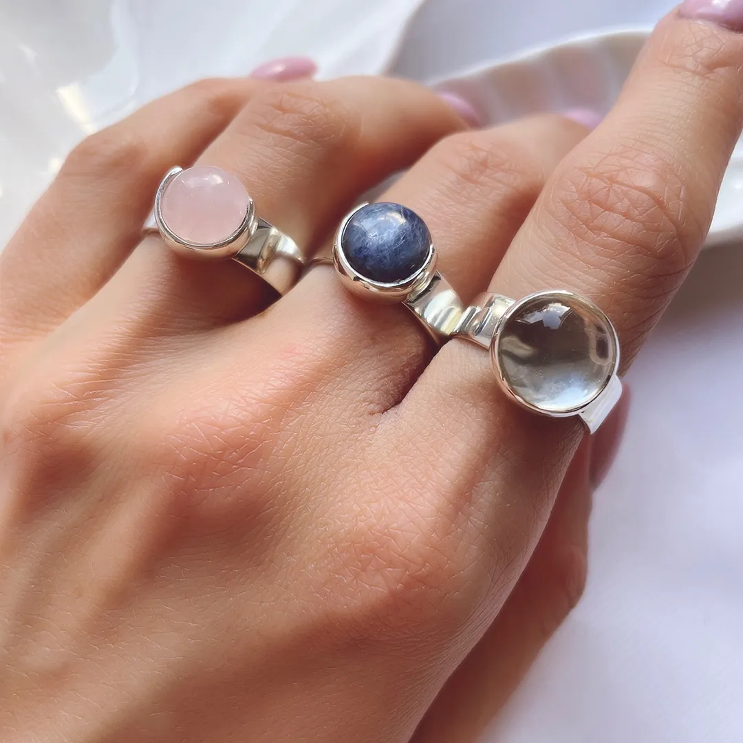 картинка Женское кольцо Кианит от магазина Beadsbrand