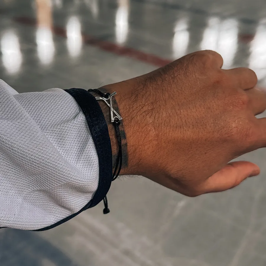 картинка Браслет на нити Хоккей от магазина Beadsbrand