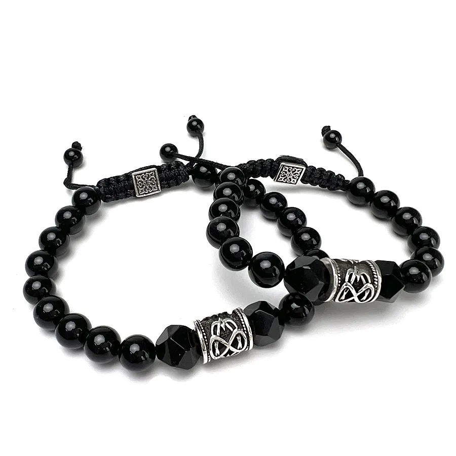 картинка Браслет парный Бесконечность от магазина Beadsbrand