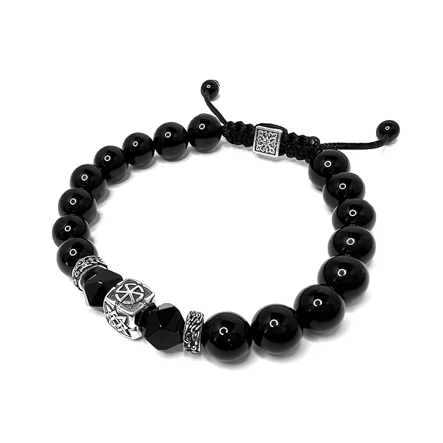 картинка Мужской браслет оберег от магазина Beadsbrand