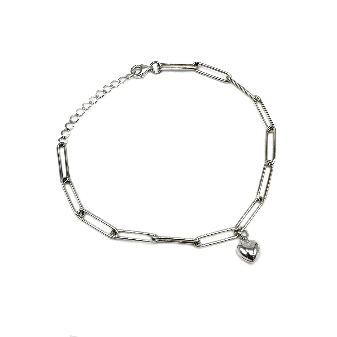 картинка Женский браслет-цепь Сердце от магазина Beadsbrand
