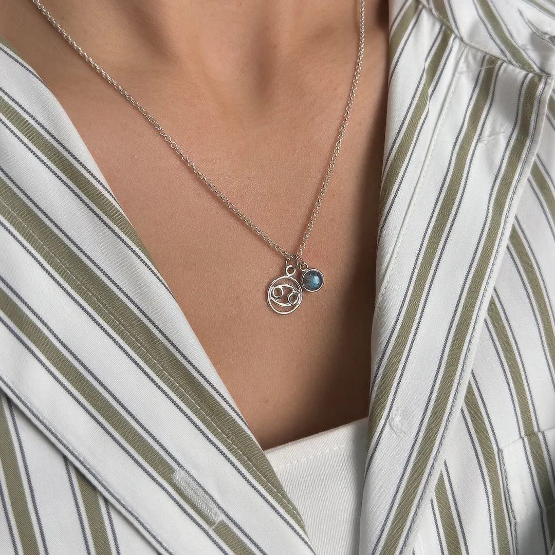 картинка Женская подвеска Зодиак Рак от магазина Beadsbrand