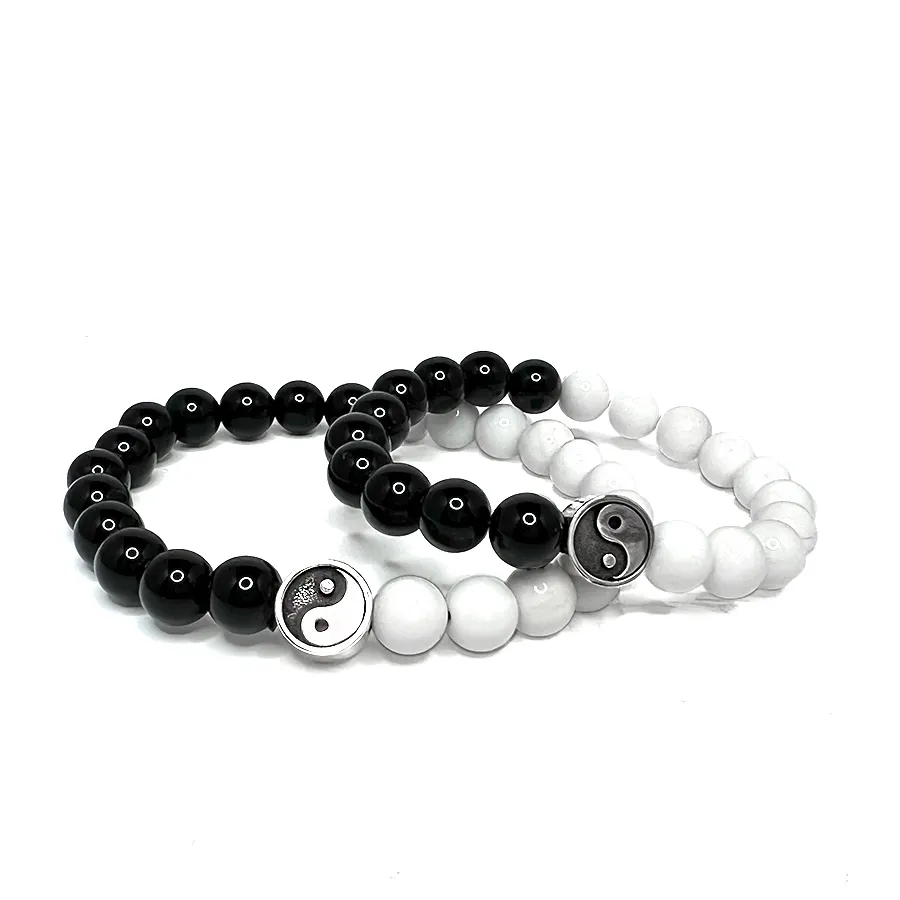 картинка Парный браслет Инь-Янь от магазина Beadsbrand