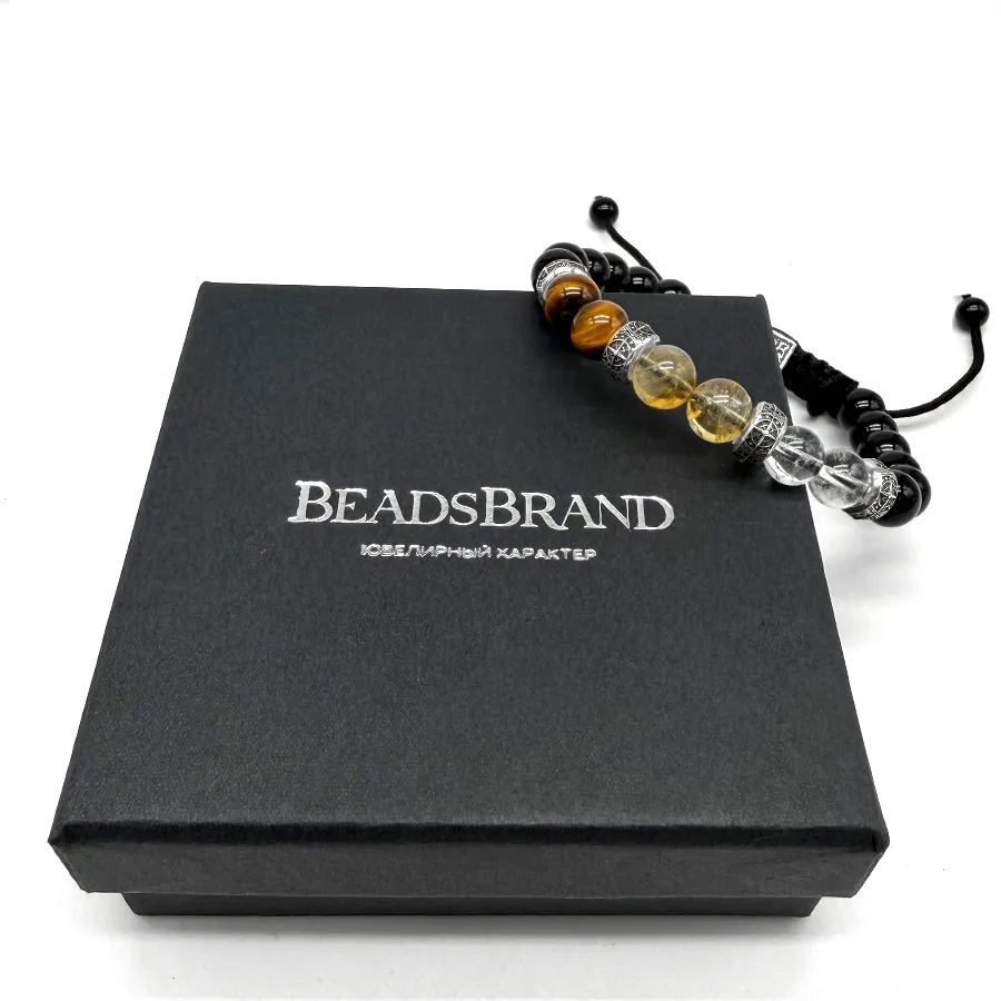 картинка Мужской браслет Близнецы от магазина Beadsbrand
