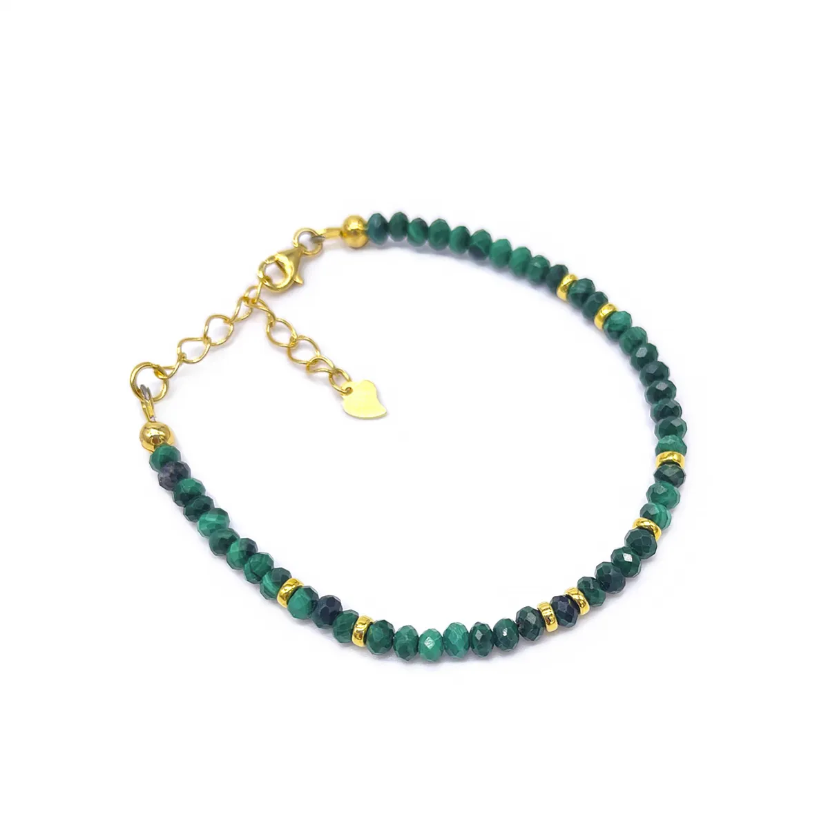 картинка Женский браслет из малахита от магазина Beadsbrand