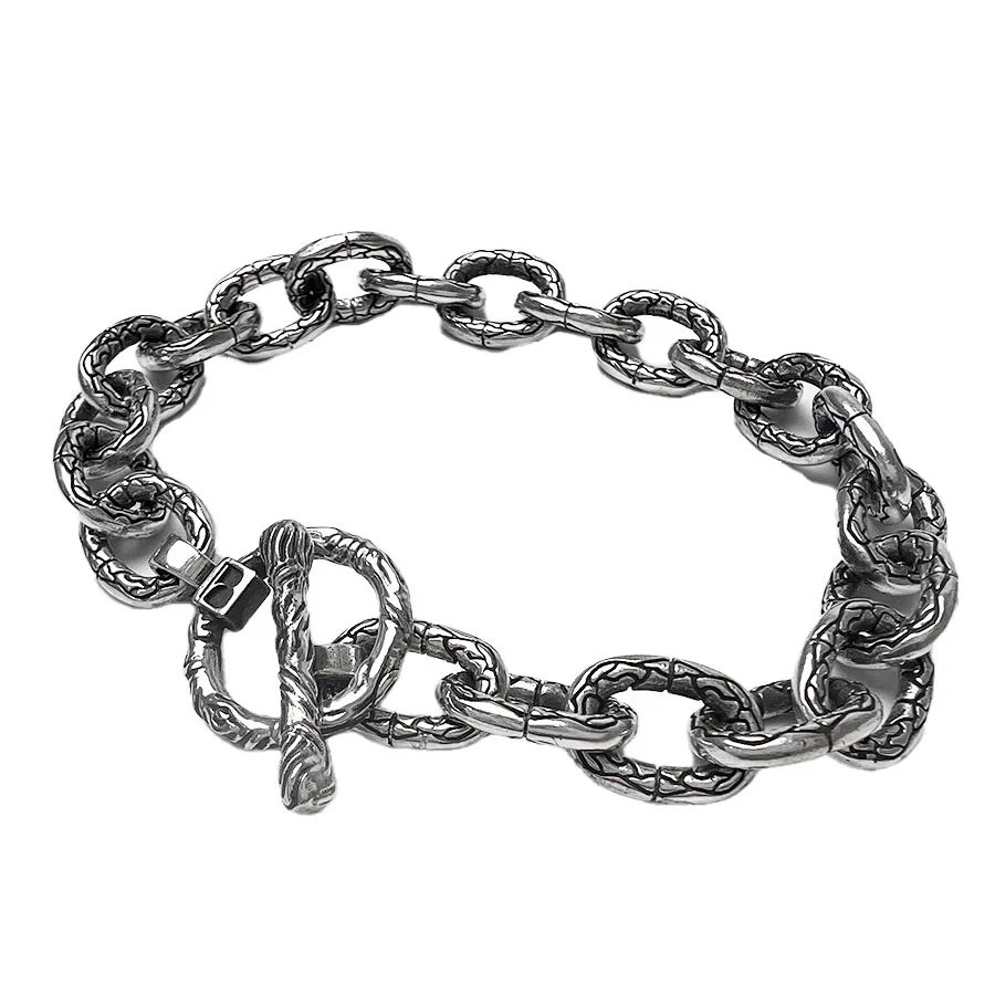 картинка Мужской браслет-цепь Разлом от магазина Beadsbrand