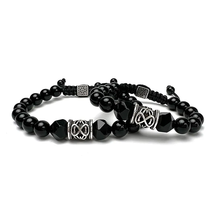 картинка Браслет парный Бесконечность от магазина Beadsbrand