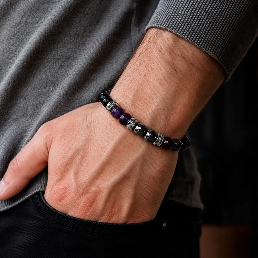 картинка Мужской браслет Козерог от магазина Beadsbrand