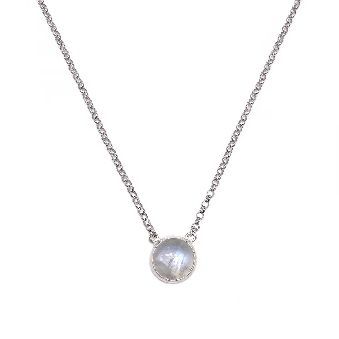 картинка Женская подвеска из лунного камня от магазина Beadsbrand