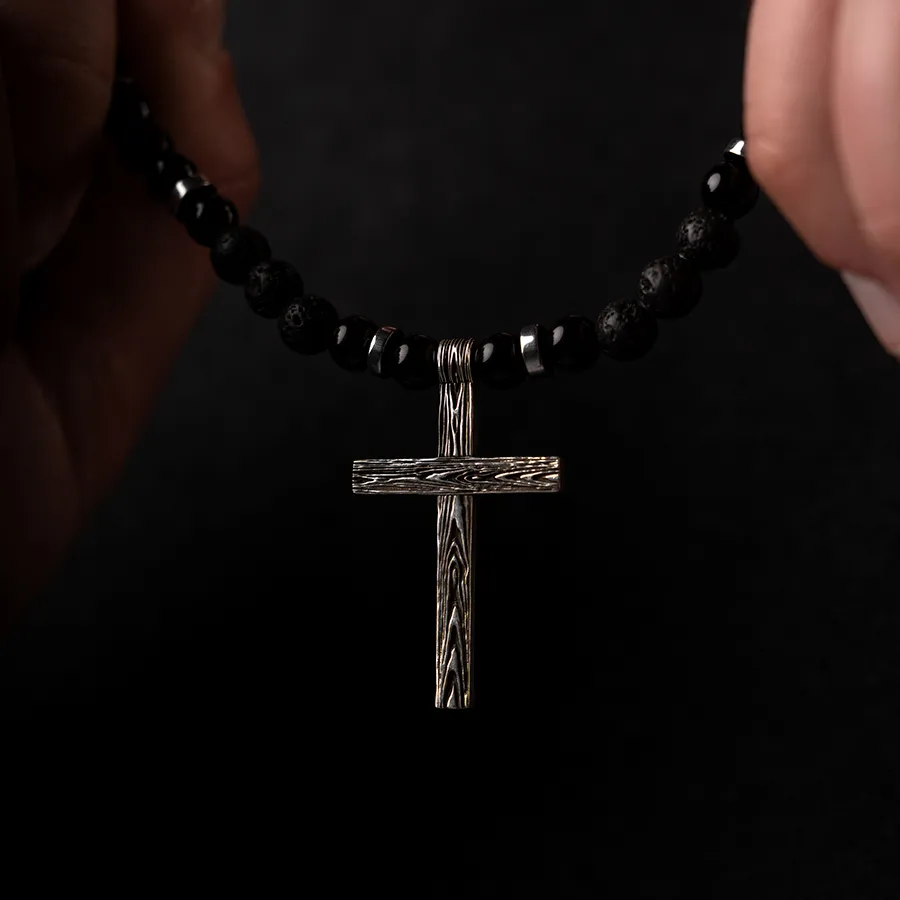 картинка Мужские бусы православные от магазина Beadsbrand