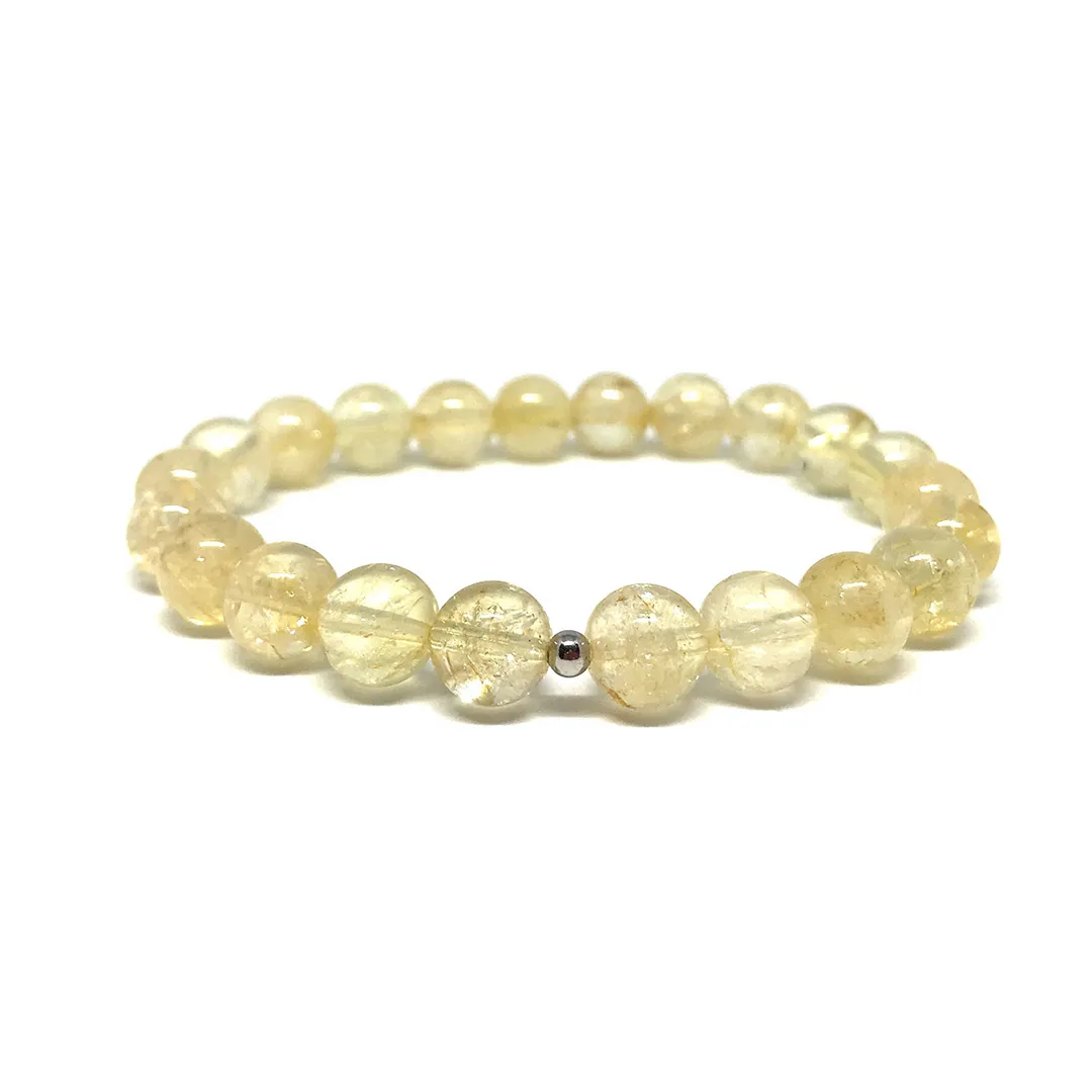 картинка Женский браслет из цитрина Пастель от магазина Beadsbrand