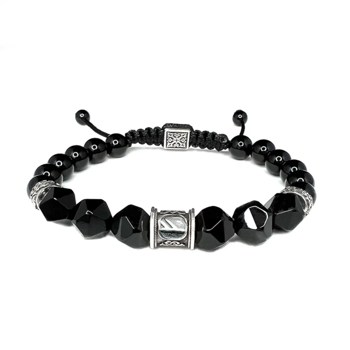 картинка Мужской браслет с руной Феху от магазина Beadsbrand