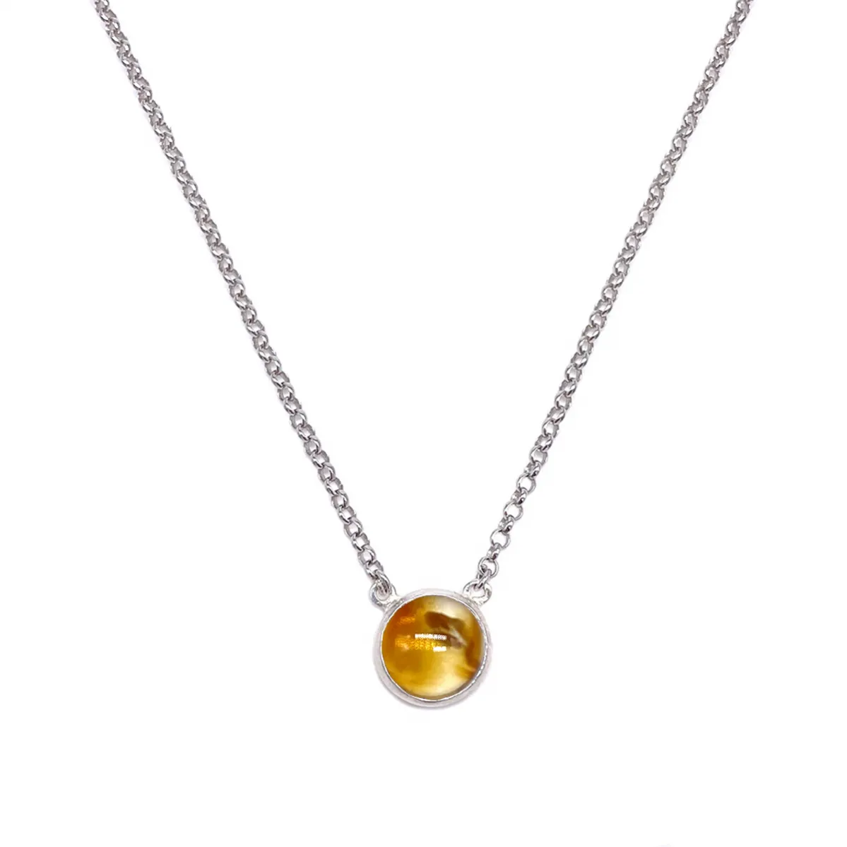 картинка Женская подвеска из цитрина от магазина Beadsbrand