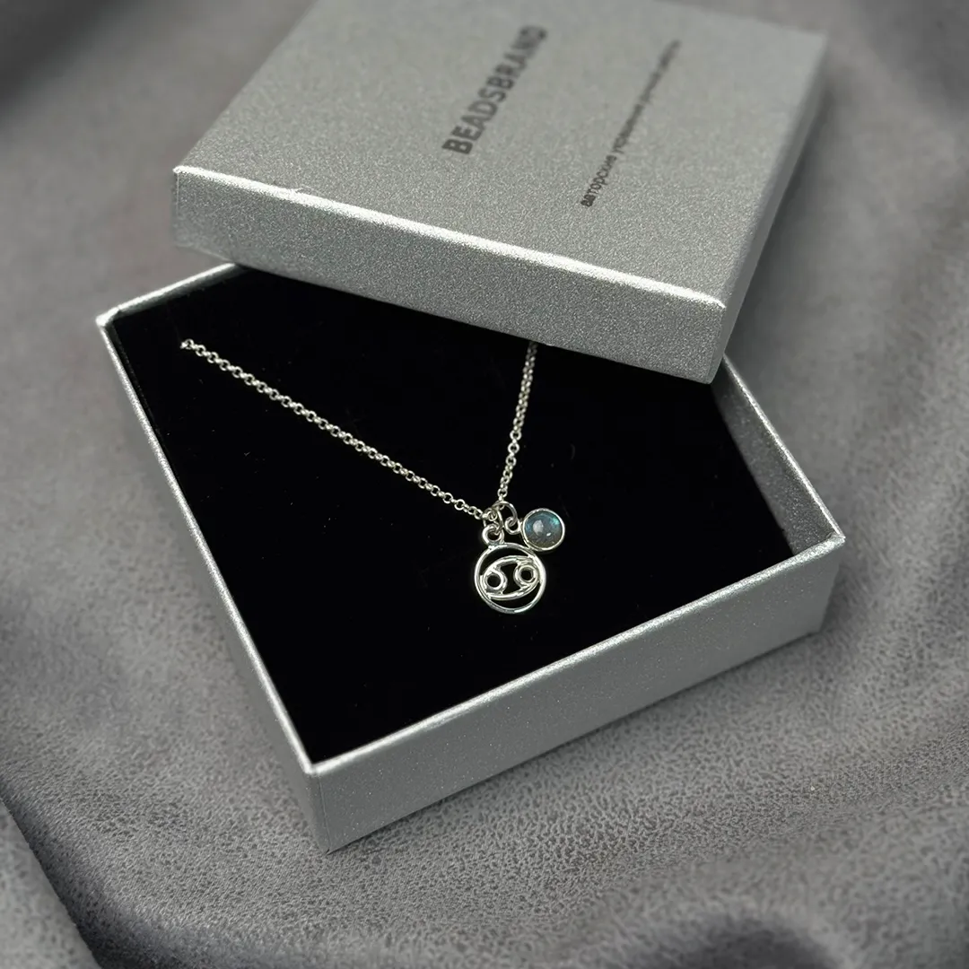 картинка Женская подвеска Зодиак Рак от магазина Beadsbrand