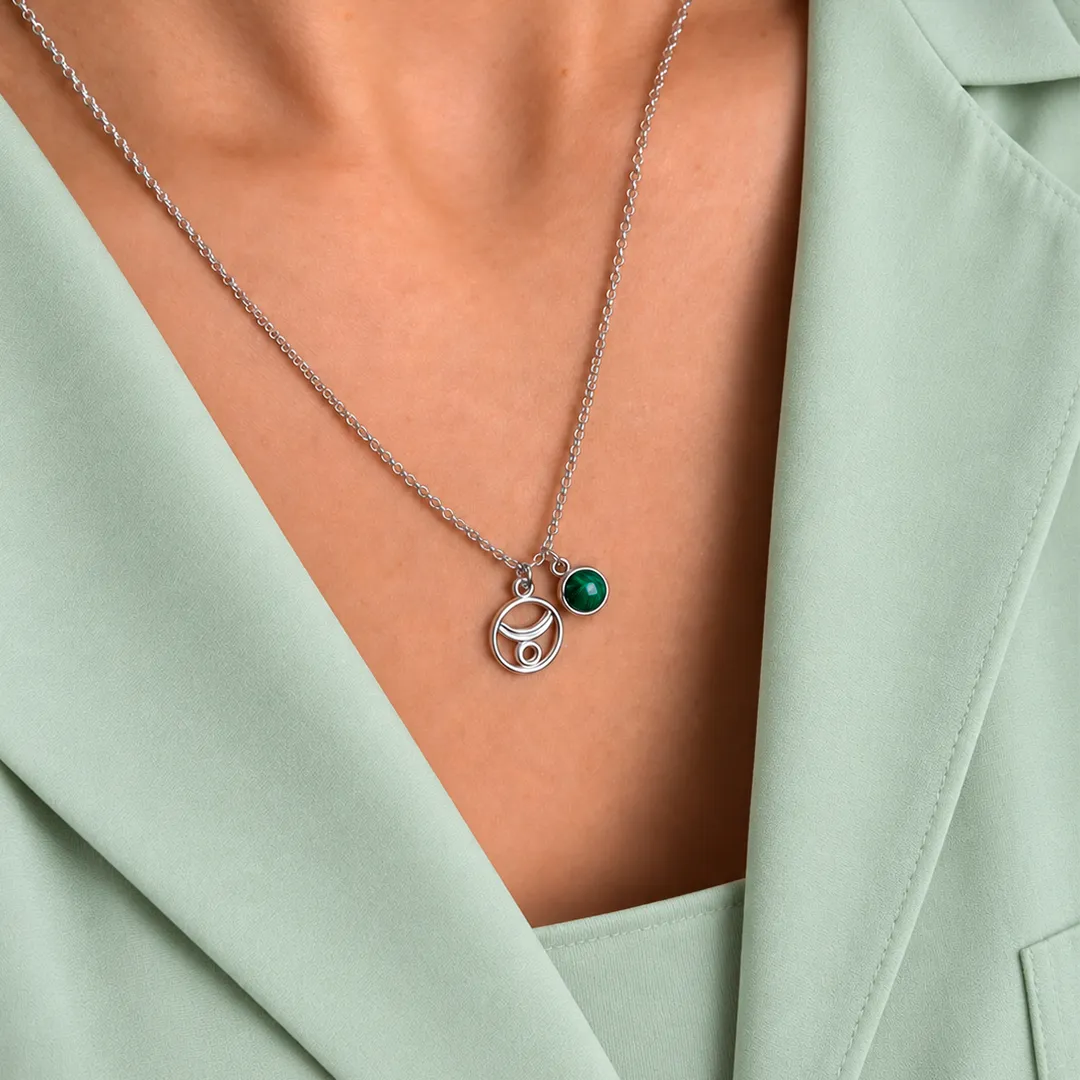 картинка Женская подвеска Зодиак Телец от магазина Beadsbrand
