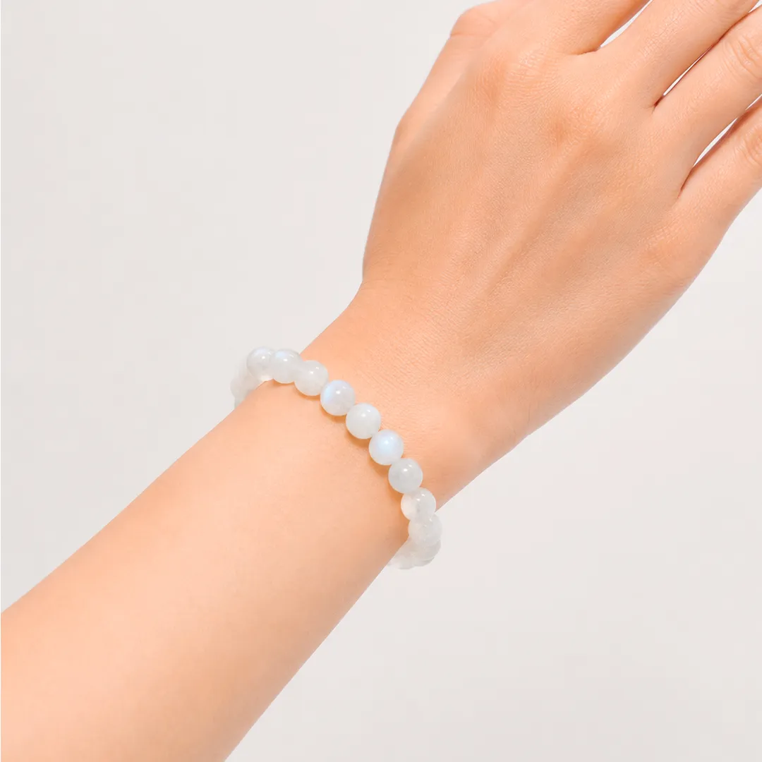 картинка Женский браслет Лунный камень от магазина Beadsbrand